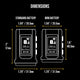 The Legend Pro Tattoo Pen - Liner (5.0mm) - Full Set (2 Batteries + 3 Grips)
