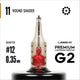 Legend Premium Cartridges G2 (2nd Gen) - Round Shaders - #12 (0.35mm) - 20/Box