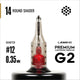 Legend Premium Cartridges G2 (2nd Gen) - Round Shaders - #12 (0.35mm) - 20/Box