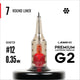 Legend Premium Cartridges G2 (2nd Gen) - Round Liners - #12 (0.35mm) - 20/Box